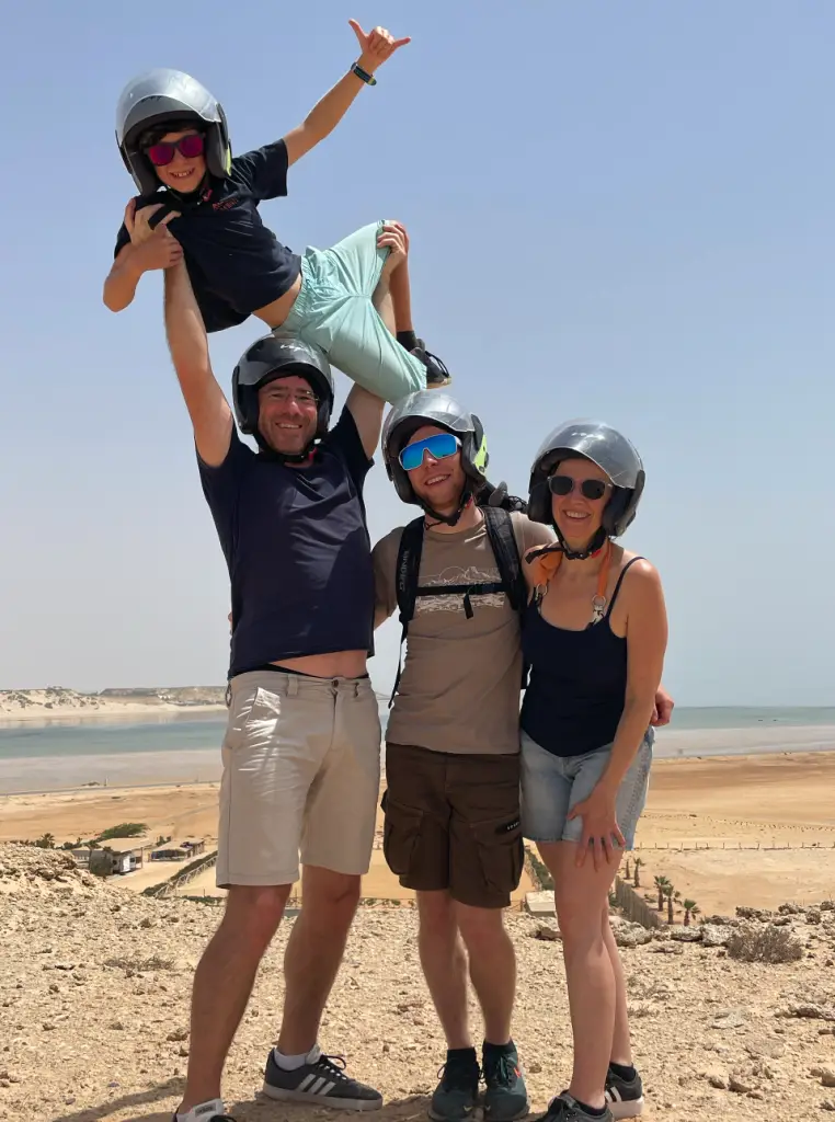 sideshore familly à dakhla